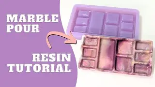 Learn How To Marble Pour - Resin Technique