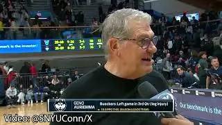 Paige Bueckers left the Villanova game after a collision, did not return