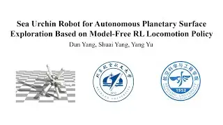 Robot for Autonomous Planetary Surface Exploration Based on Model-Free RL Locomotion Policy