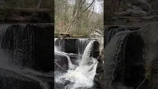 Enders Falls in West Granby, Connecticut 2025