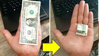 SELF FOLDING NOTE MAGIC TRICK (REVEALED)