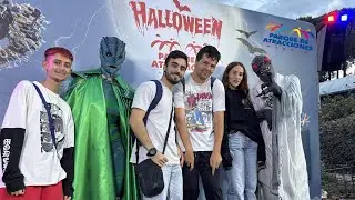 EVENTO DE HALLOWEEN PARQUE DE ATRACCIONES MADRID 2025 #PUBLI //Coaster Rewind