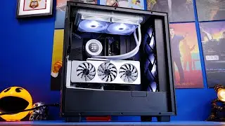 Как вертикально установить графический процессор в корпусе NZXT