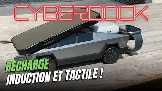 CYBERDOCK : recharge par induction et commandes tactiles, excellent !