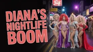Nightlife Street Vibes BOOM on Soi Diana 🔥✨  Pattaya 2025 Night Walk in 4K