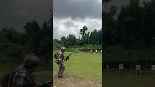 Pindad SS2 short barrel rifle controlled burst #army #556 #sbr #ptpindad #pindad #ss2rifle