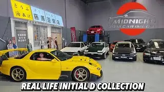 WORLDS MOST INSANE INITIAL D THEMED GARAGE(MIDNIGHT_JDM_CARIMPORT)