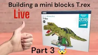 Building an Anko brand T-Rex with over 2k pieces 🤯🔥