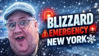 ❄️🚨 STATE OF EMERGENCY VIBES &ndash; Racing the Blizzard in New York 🏪⚠️
