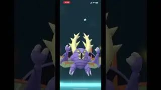 World&rsquo;s first Shundo Mega Pinsir in Pok&eacute;mon Go! #niantic #pokemongo #shinypokemon