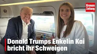 Donald Trumps Enkelin Kai bricht ihr Schweigen | krone.tv NEWS