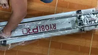 Trải nghiệm thực tế b&agrave;n cắt gạch RYOBI - PRO của Nhật
