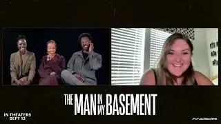 Corey Hawkins, Anna Diop, and Nadia Latif talk naked Willem Dafoe and 'The Man in the Basement'