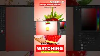 How to Strawberry🍓 Image Manipulation in Adobe Photoshop 