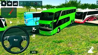 Indonesia Coach Bus Driving🚍🧑&zwj;✈️| Euro Bus Simulator games Android Gameplay 2026