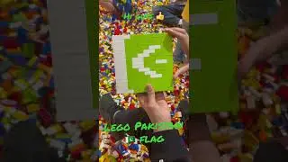 Pakistani flag 🇵🇰 Lego MOC #lego #easy