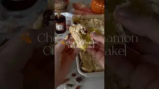 Crumble Cake 🍂🤎#autumn #crumblecake