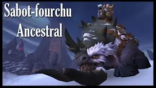 Sabot-fourchu ancestral - Elite monture wow (Ancestral Clefthoof)