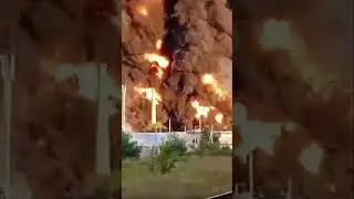 Ukrainians Hit Russian Oil Depot in Kalach-on-Don