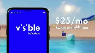 Visible by Verizon: Unlimited Phone Plan for Just $25/Month | TV Commercial #tvcommercials #visible