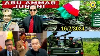 16 Feb 2024 Rohingya Online Discussion in ARSA SALVATION ARMY & ARU  @KINGDOMOFARKANTV