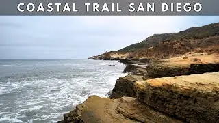 Hiking the Coastal Trail at Cabrillo National Monument in San Diego California Virtual Tour 4K