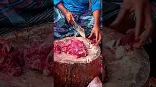 Fast Worker Meat Cutting #shorts #shortvideo #viralshorts