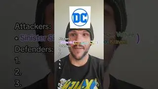 The Sinister Six vs. 6 DC