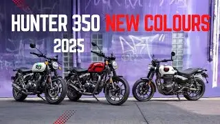 2025 Hunter 350 - New Colours
