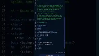 How to add Internal CSS to HTML Documents. #shorts