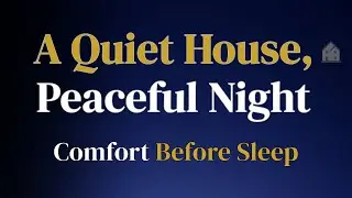 Peace in the Quiet House &mdash; A Night Prayer for Rest, Comfort, and Sleep