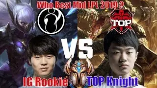 Rookie vs Knight 巅峰对决 | When IG Rookie meet Top Knight + Gen G Ruller+GRF Chovy in Korea SoloQ