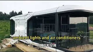 Boss must see! Tested space capsule house, worry free and cost-effective