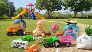 Amazing Kids Toy Vehicles 🚜 | Toy Car, Truck & JCB | Fun Video