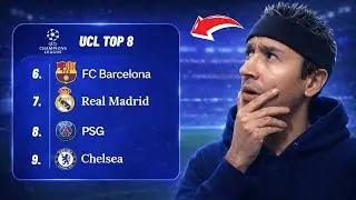 Accurate UCL Matchday 8 Predictions!