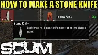 How To Make A Stone Knife - Scum