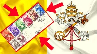 MOST expensive VALUABLE rare VATICAN STAMPS - philately