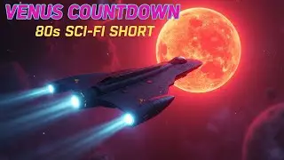 The Final Countdown to VENUS 🚀 | Synthwave / Retrowave AI Short [Kaiber 30s Video]