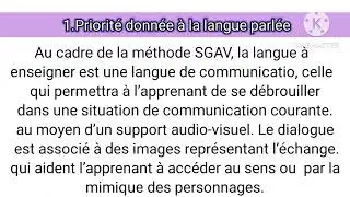 Master 01 DDL : La méthodologie structuro globale audio visuelle