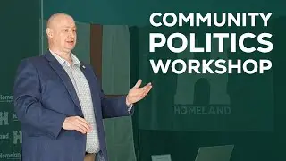 Kenny Smith Speech | Community Politics Workshop 2024