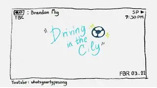 [THAISUB/ซับไทย] Brandon Mig - Driving in the City (แปลไทย)