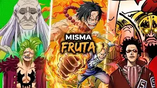 16 FRUTAS del DIABLO que CAMBIARON de USUARIO en ONE PIECE