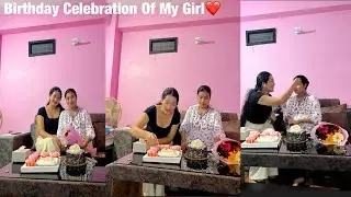 BIRTHDAY CELEBRATION OF MY GIRL❤️2 Month Paxi Balla Video Post Gardaixu😂🤭  #latepost #birthday 