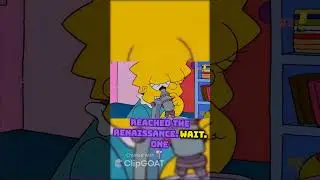 Lisa creates a living tooth in her room#simpsons
