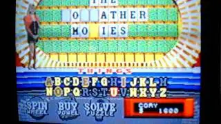 Wheel of Fortune Sega CD Showdown c3po626 Vs. BenS71287 and leafsfan18 Part 1