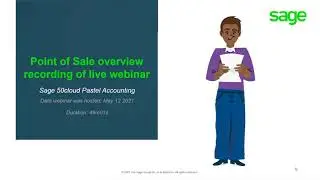 Sage 50cloud Pastel (ZA) - Recording of live webinar - Overview of Point of Sale.