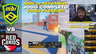 MIBR vs RED CANIDS - JOGO COMPLETO (Todos os Mapas) ESL Challenger J&ouml;nk&ouml;ping 2023 SA Qualifier