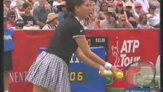 1996 Peters International Monica Seles vs D Monami