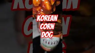 Korean snacks today 😋 Korean fish sausage, a mozzarella cheese corndog, and a potato corndog 🧀🌭
