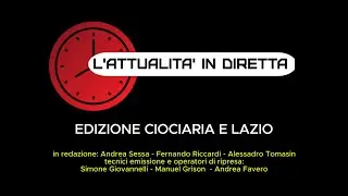 TG CIOCIARIA E LAZIO del  30 gennaio 2026